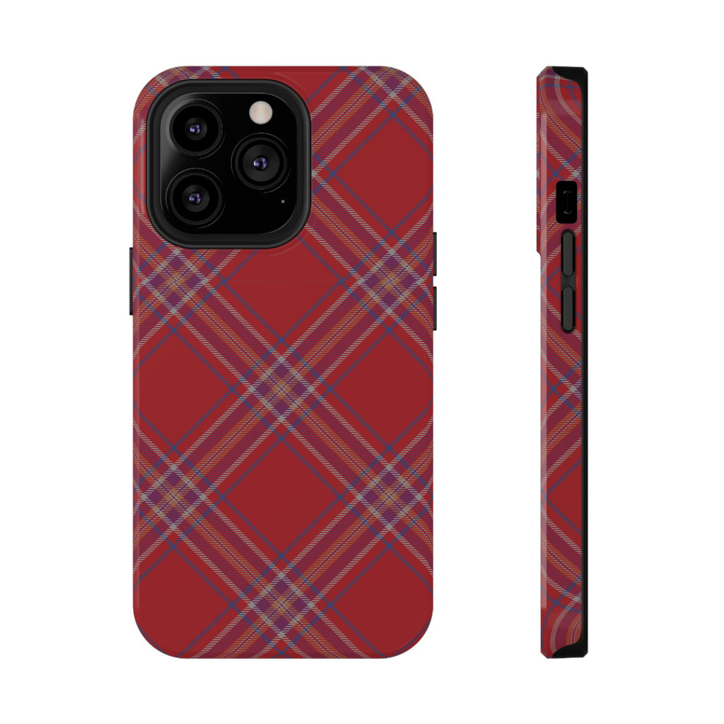 "Don't Make Me Plaid" Phone Case