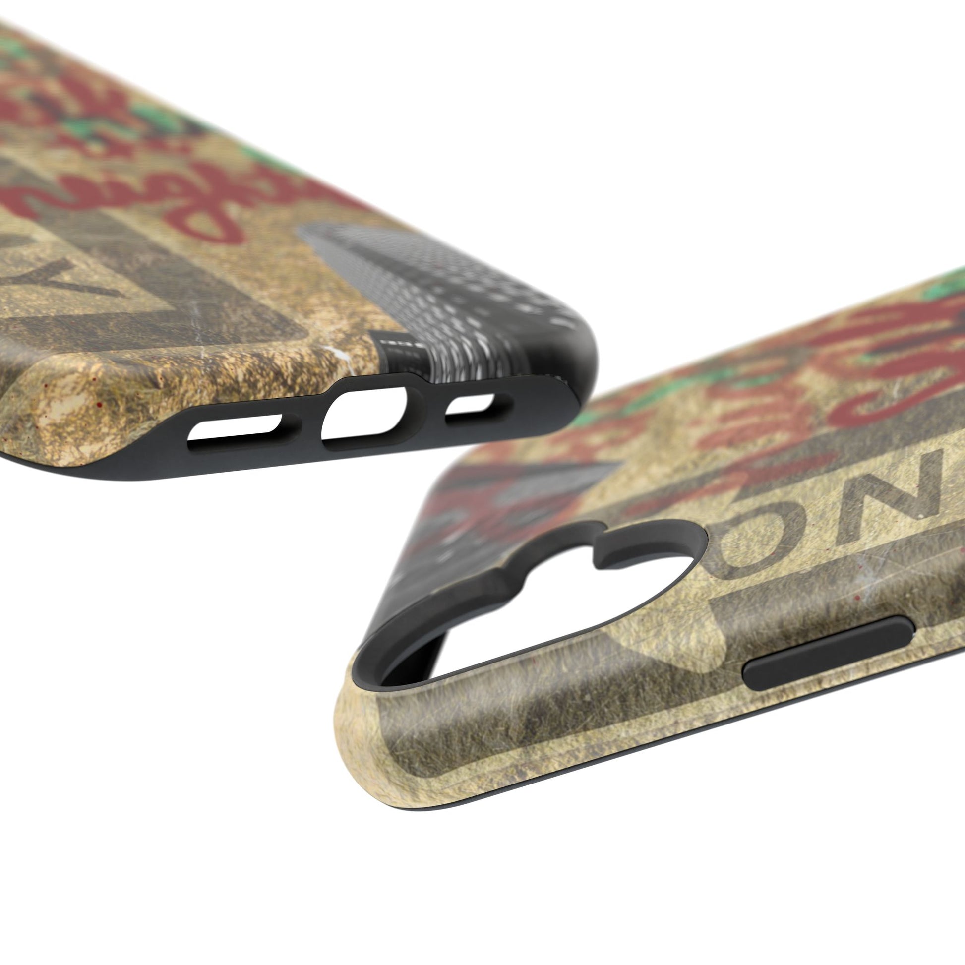"Seek the Heights"  Gold Phone Case