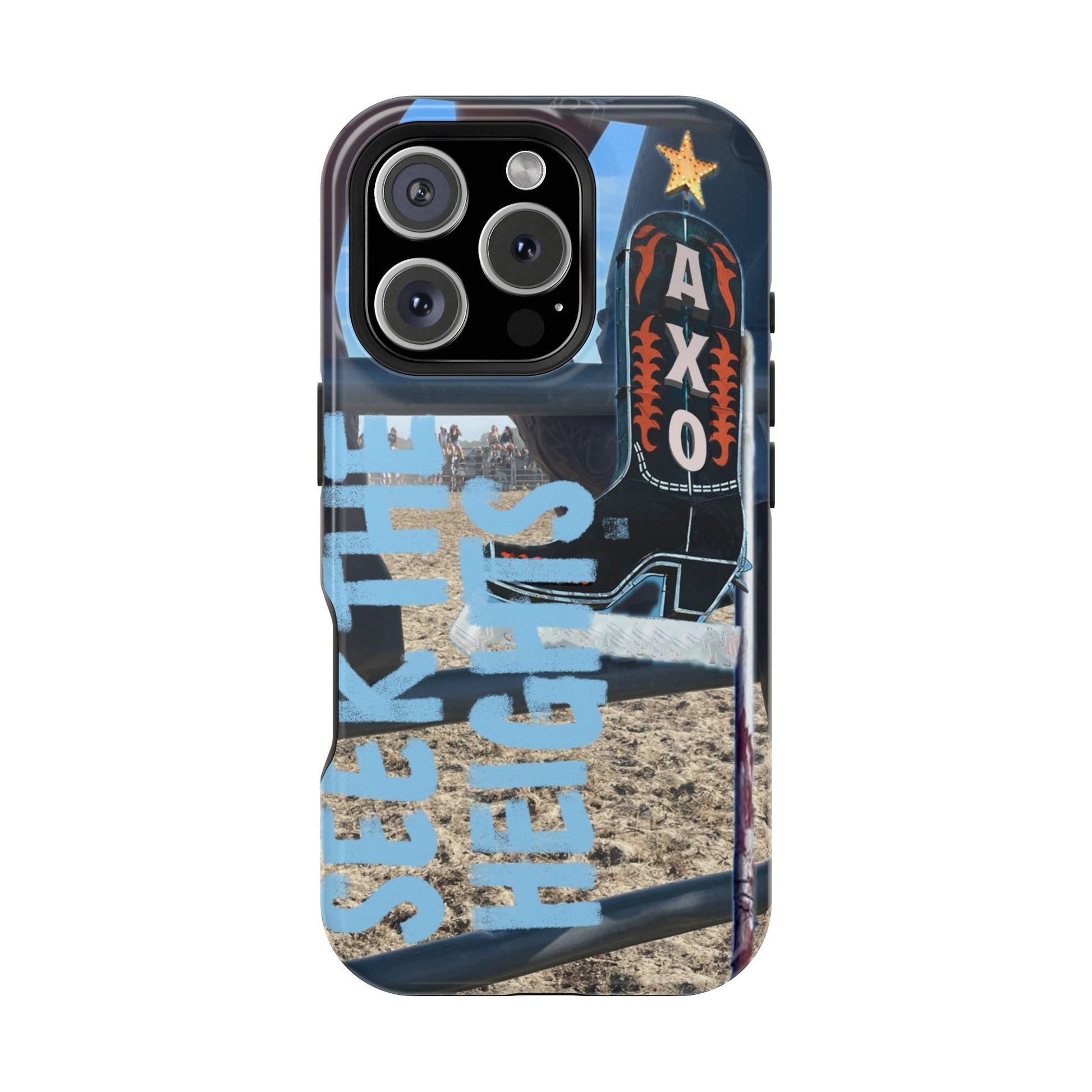 "Seek the Heights" Phone Case