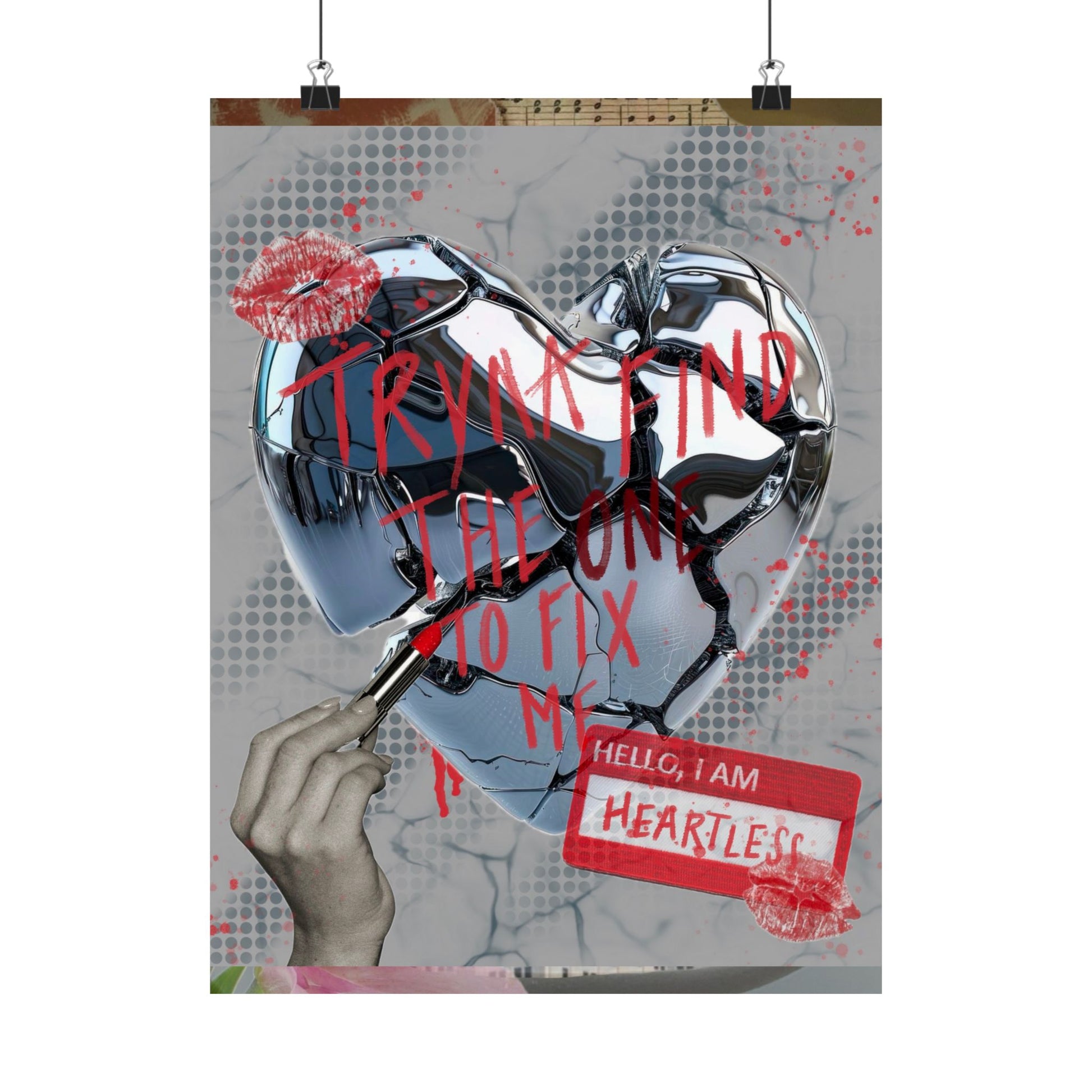 "Heartless" Print
