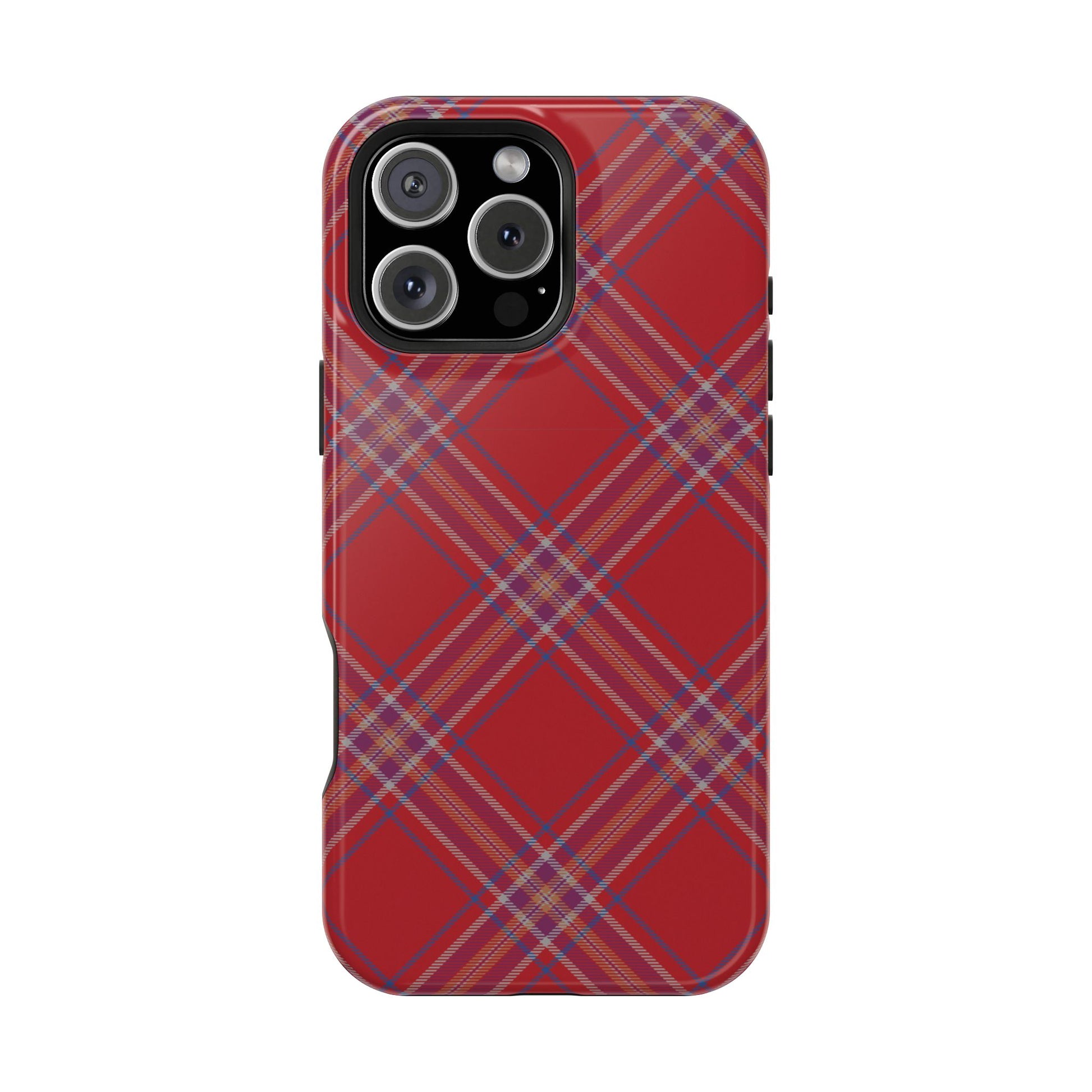 "Don't Make Me Plaid" Phone Case
