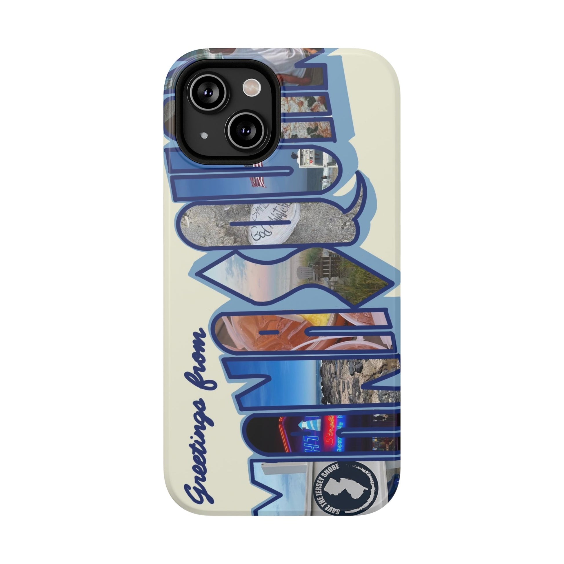 "Greetings from Manasquan" Phone Case